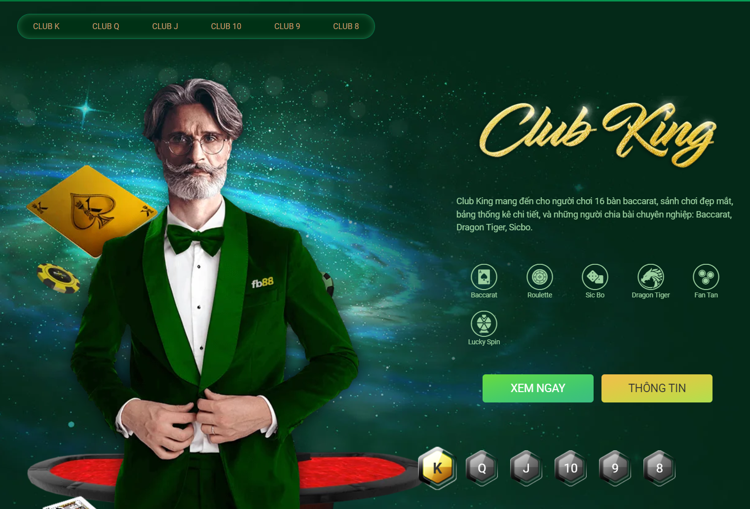 Sảnh cược Club K Sanh cuoc Club K