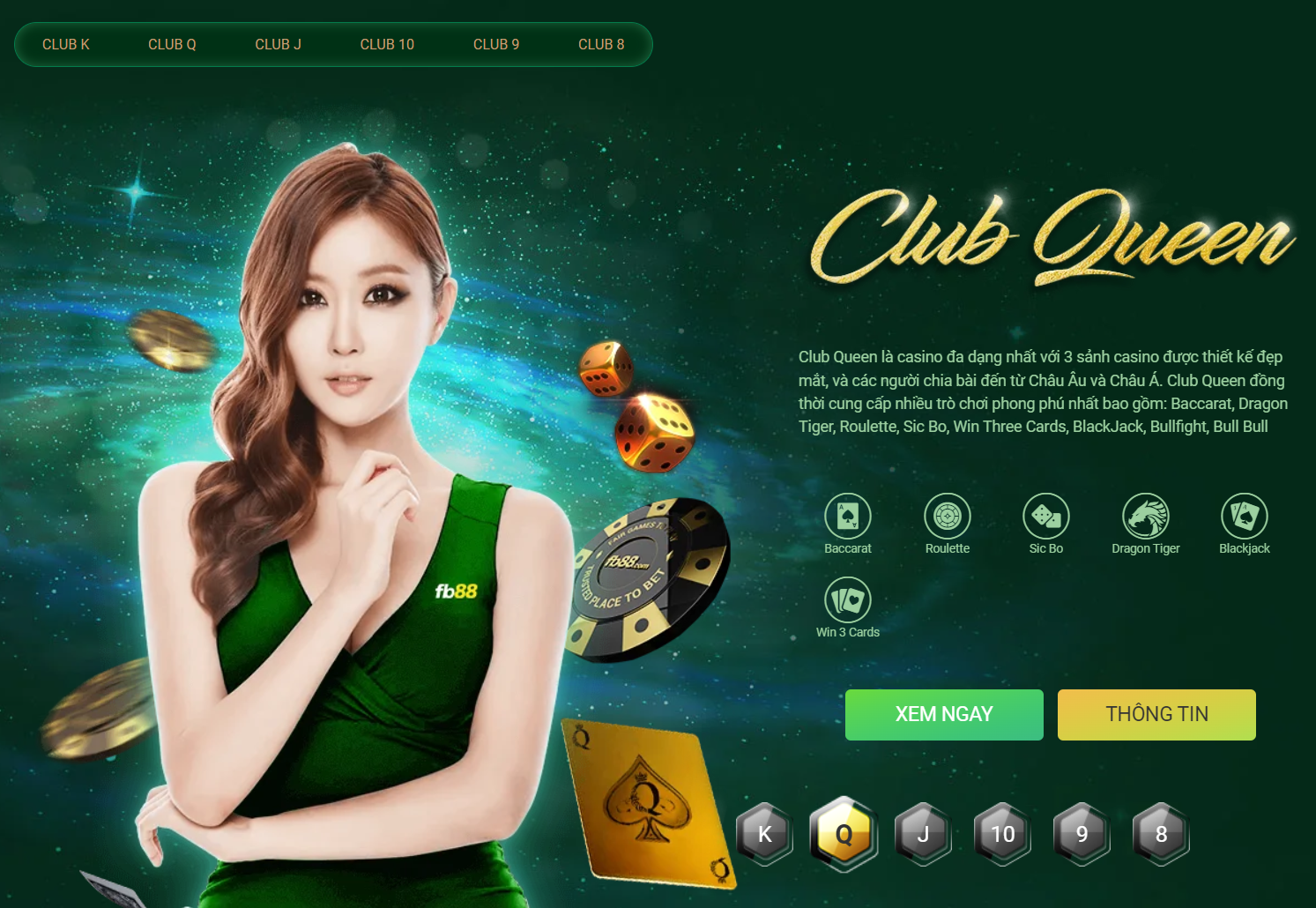 Sảnh cược Club Q Sanh cuoc Club Q