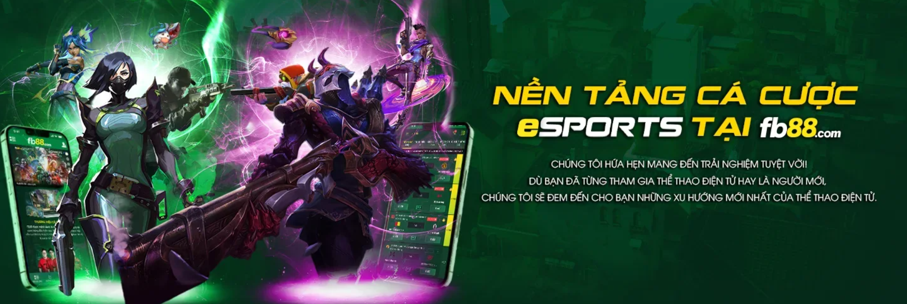 Top 5 ly do thu hut nguoi choi tai Esports FB88